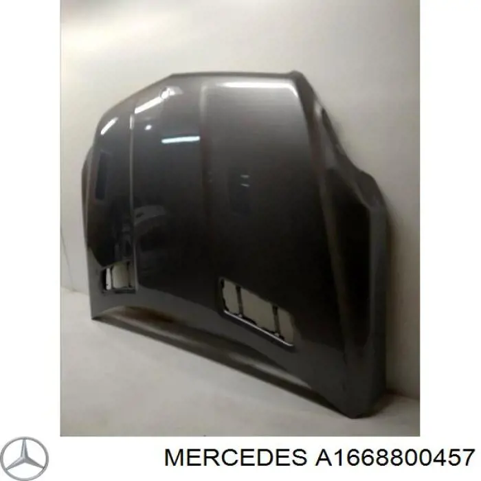 Капот Mercedes A1668800457 ціна, від 619.12 USD