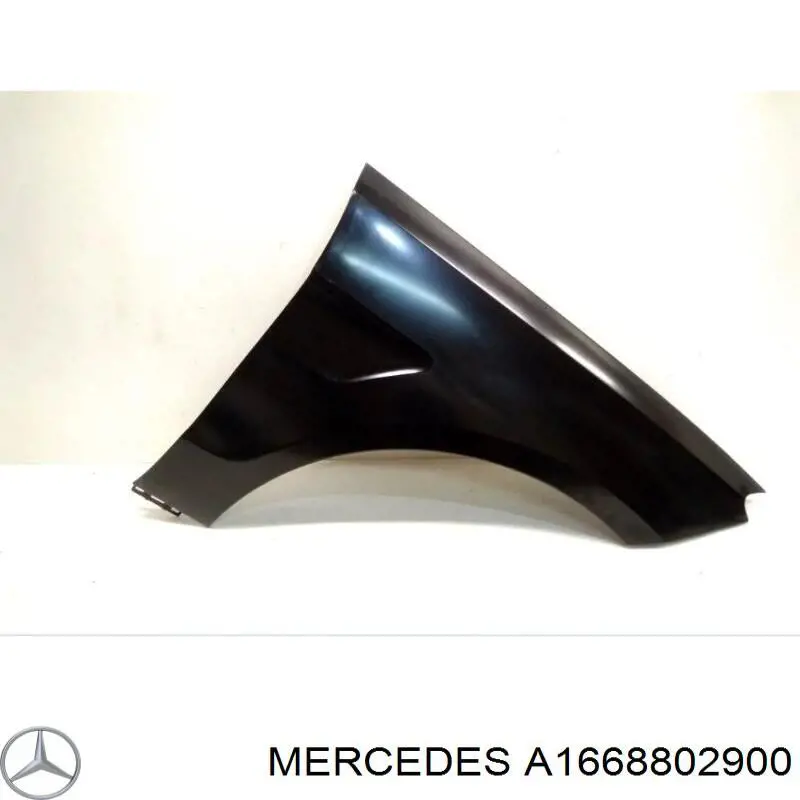 A1668802900 Mercedes Крило переднє праве