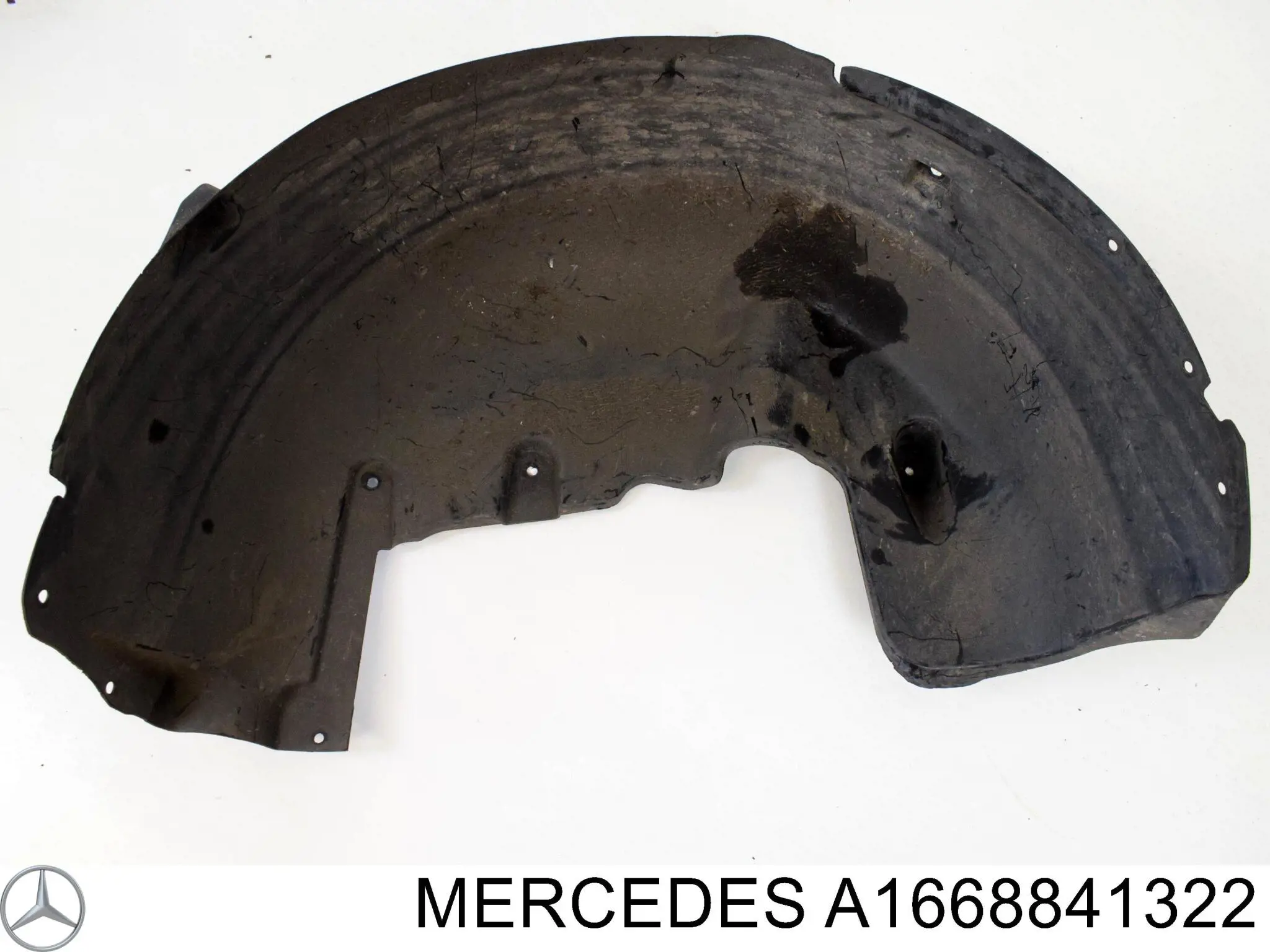 Підкрилок заднього крила, лівий Mercedes A1668841322 ціна, від 36.65 USD
