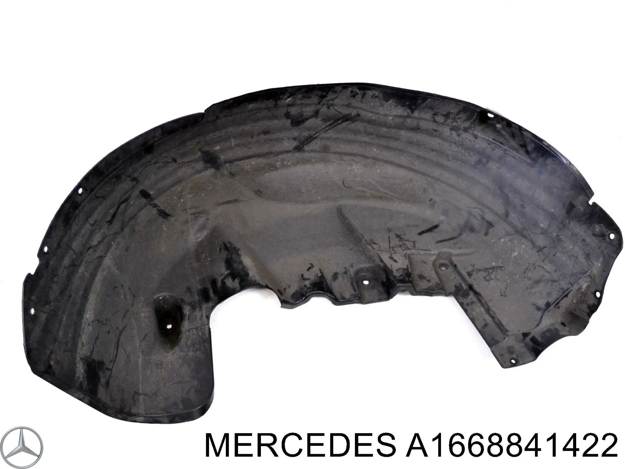 Підкрилок заднього крила, правий Mercedes A1668841422 ціна, від 32.23 USD