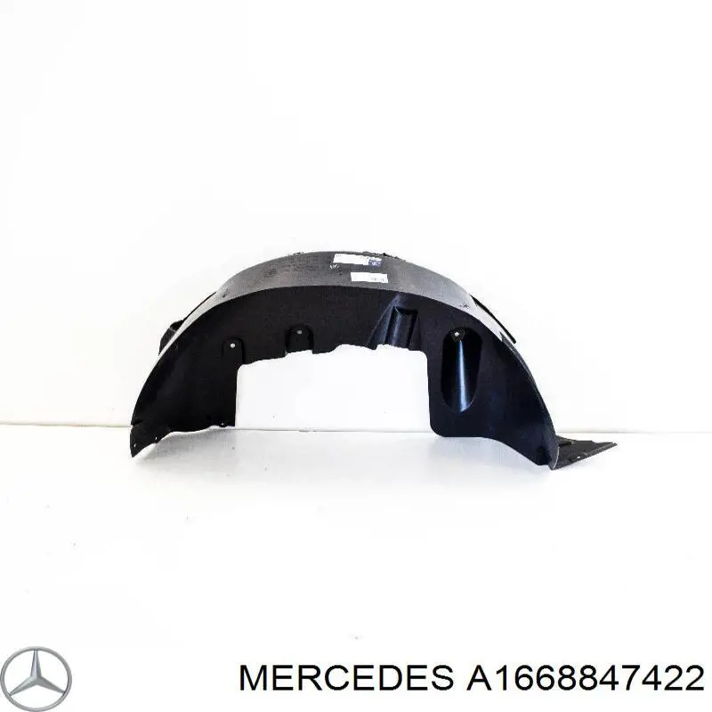 Купити A1668847422 Mercedes Підкрилок заднього крила, лівий