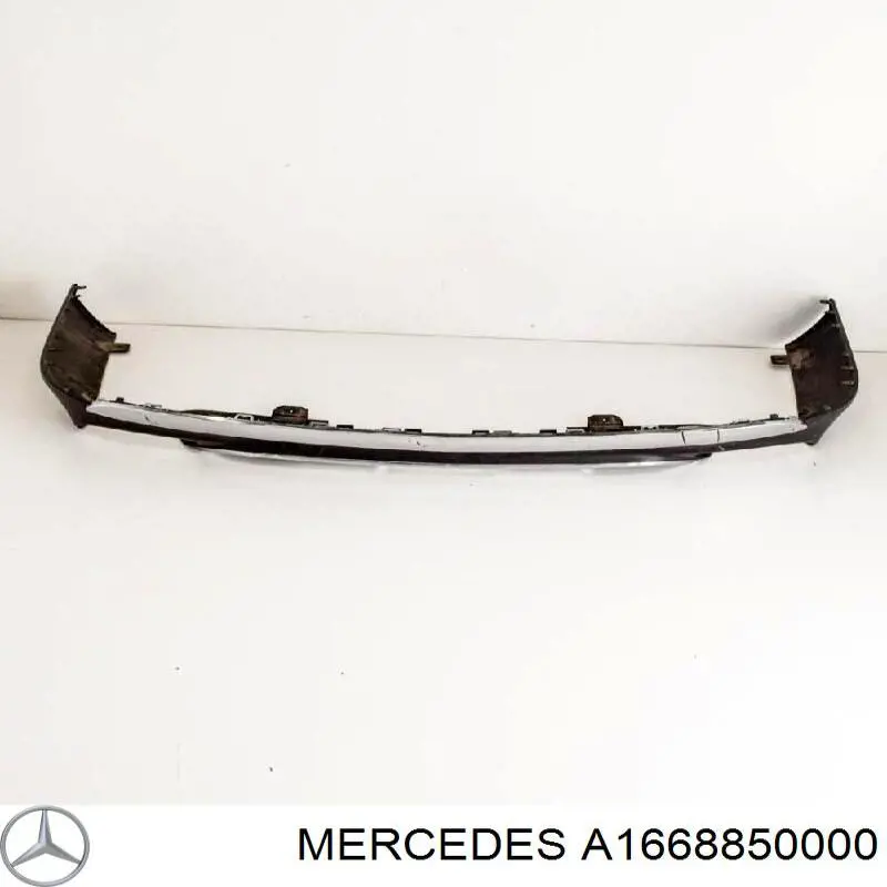 Бампер задній, нижня частина Mercedes A1668850000 ціна, від 42.28 USD