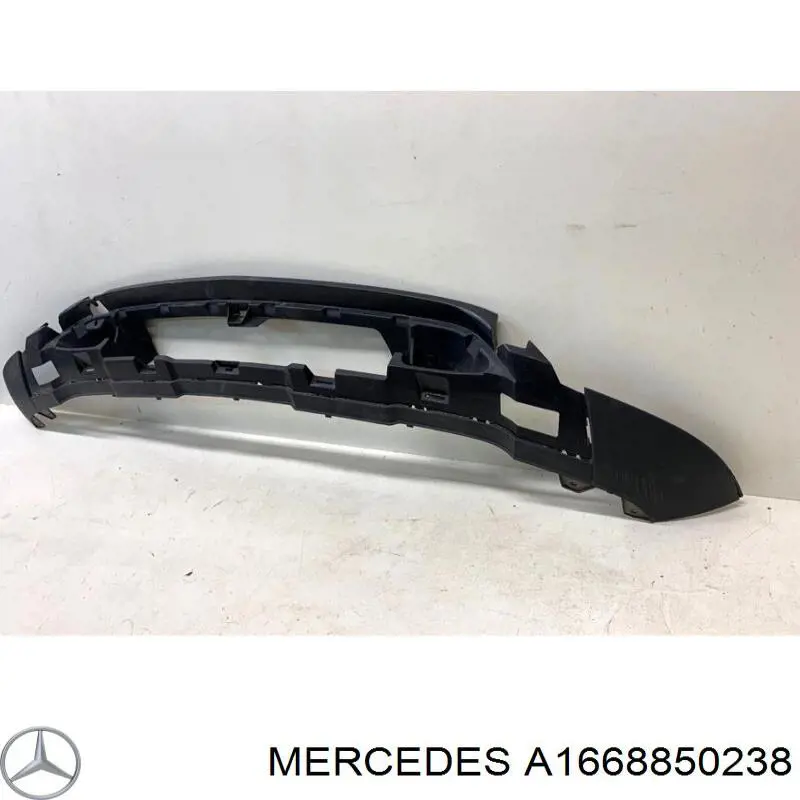 A1668850238 Mercedes Бампер передній в зборі