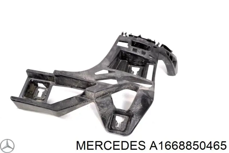 A1668850465 Mercedes Кронштейн бампера заднього, правий