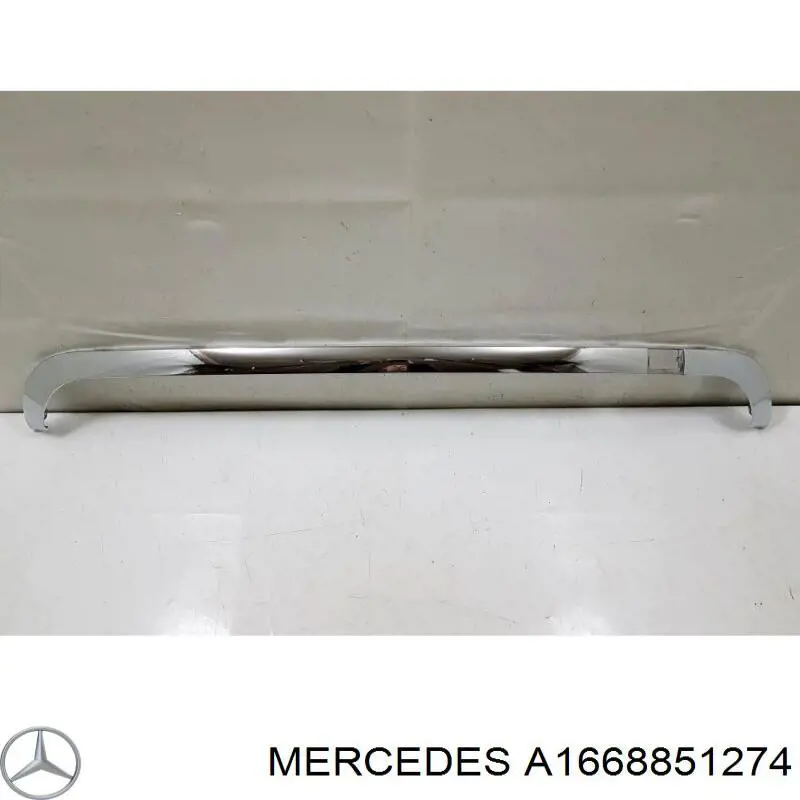 Молдинг заднього бампера Mercedes A1668851274 ціна, від 88.88 USD