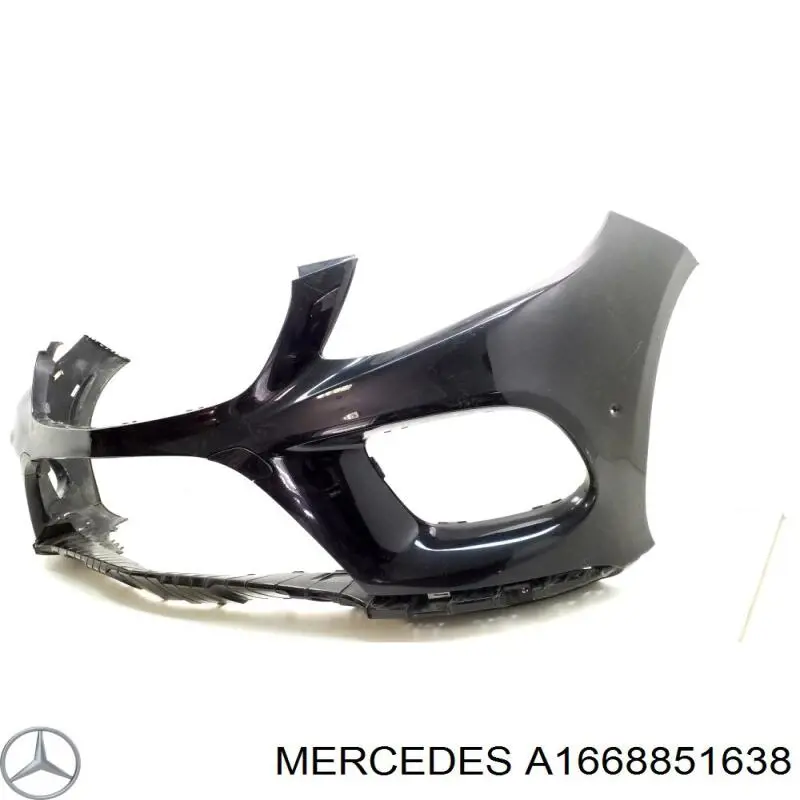 Купити A1668851638 Mercedes Буфер (бампер) передній