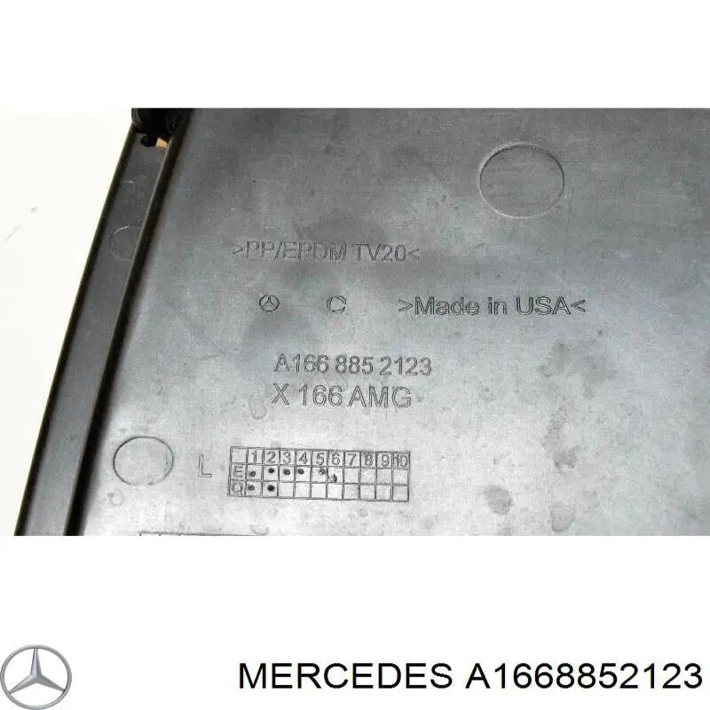 Купити A1668852123 Mercedes 