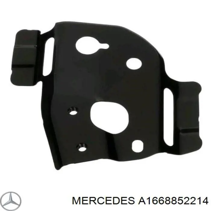 Праве кріплення переднього бампера Mercedes A1668852214 ціна, від 31.67 USD