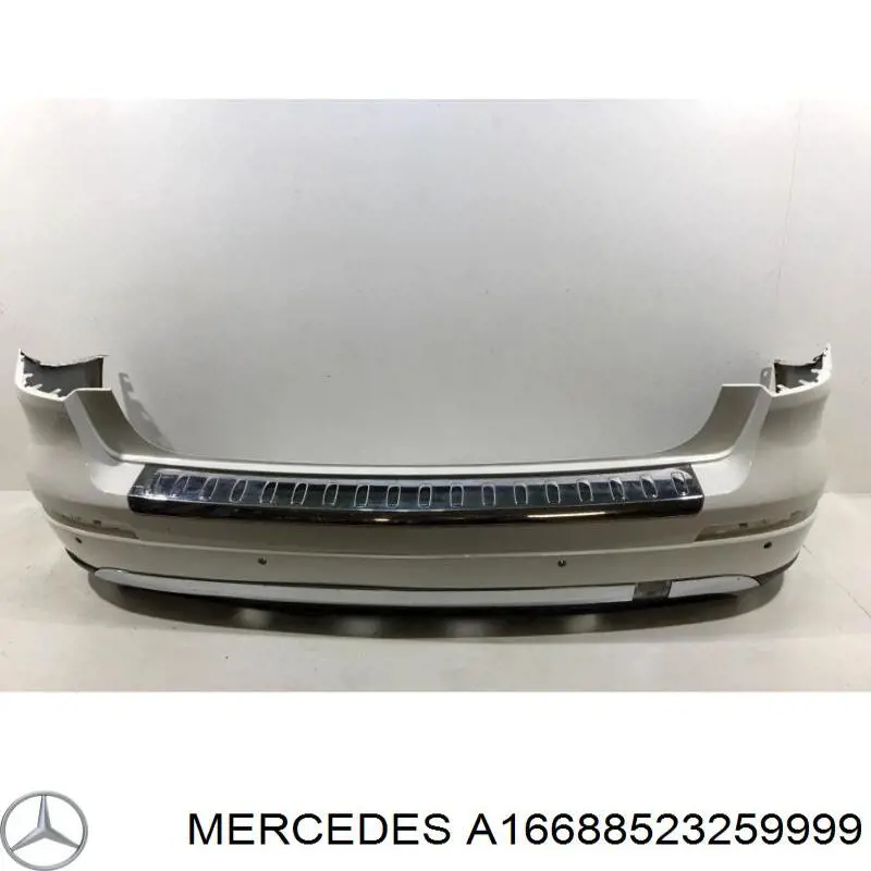 Кожух бампера заднього Mercedes A1668852325 ціна, від 296.25 USD