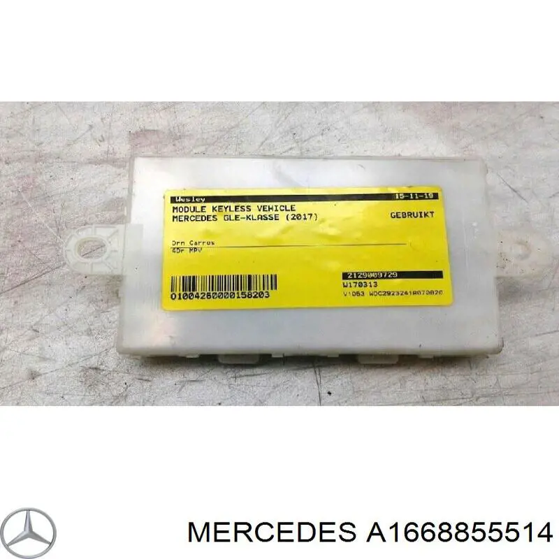 Лівий кронштейн заднього бампера Mercedes A1668855514 ціна, від 17.97 USD