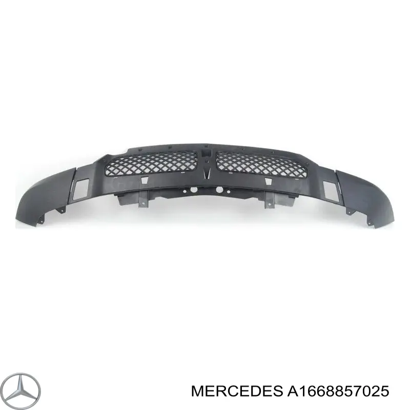 Спліттер переднього бампера Mercedes A1668857025 ціна, від 205.56 USD