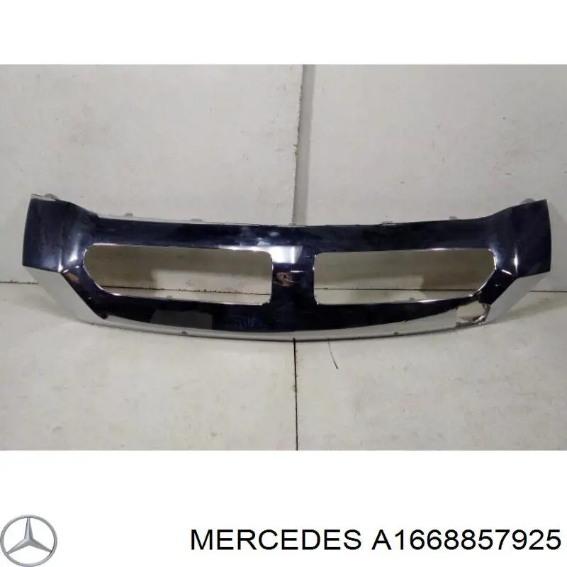 Купити A1668857925 Mercedes Накладка бампера переднього