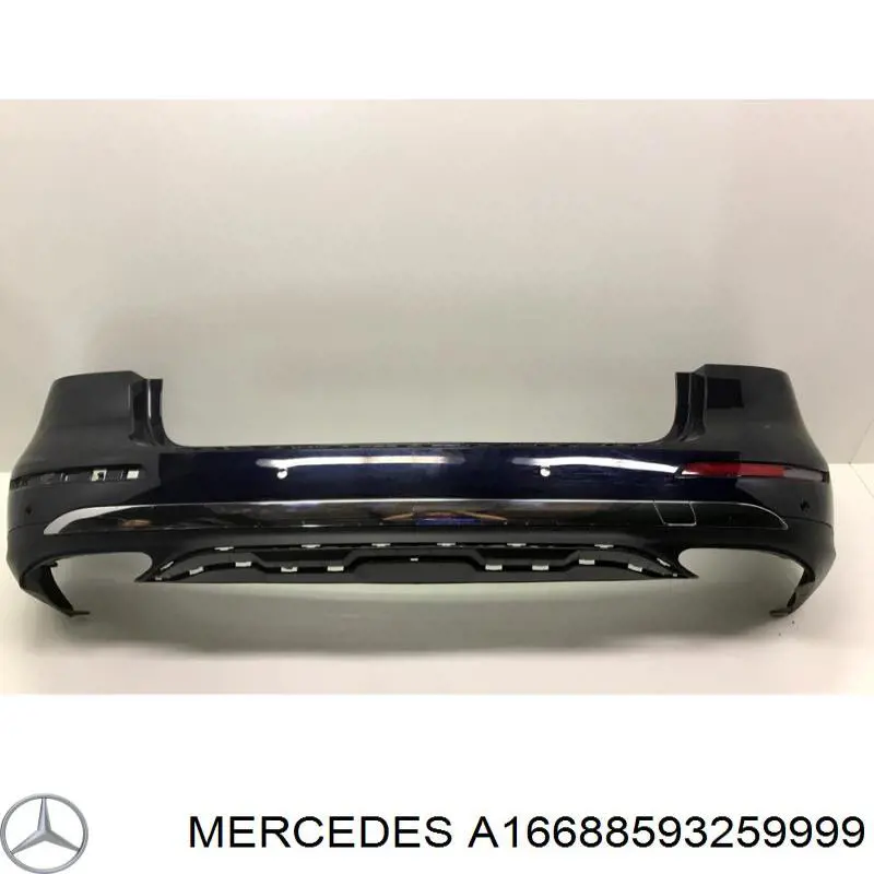 A16688593259999 Mercedes Буфер (бампер) задній