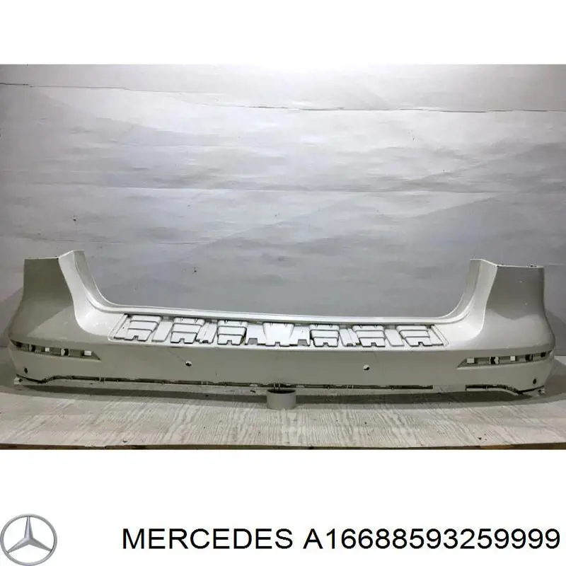 Кожух бампера заднього Mercedes A16688593259999 ціна, від 240.65 USD