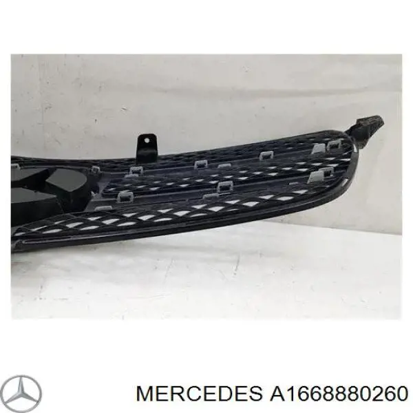 A1668880260 Mercedes Решітка радіатора
