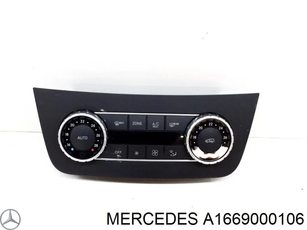 Регулятор вентилятора обігрівача Mercedes A1669000106 ціна, від 172.68 USD