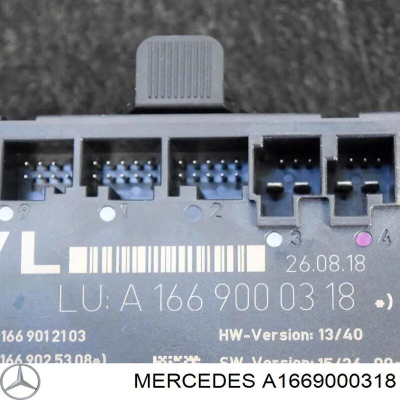 Блок комфорту передніх дверей A1669000318 Mercedes