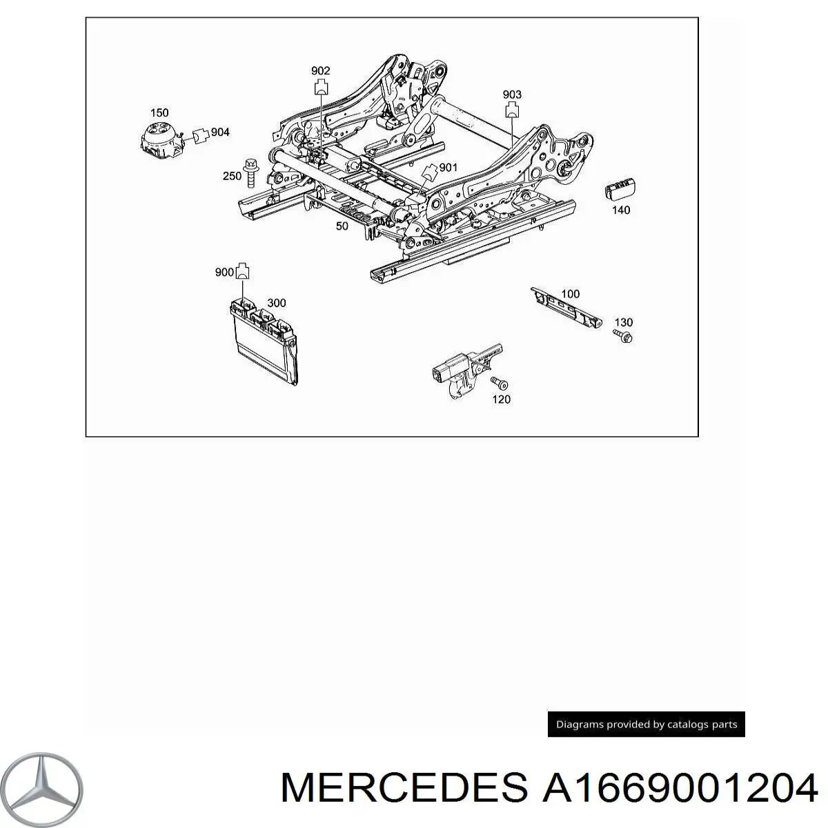A1669001204 Mercedes 