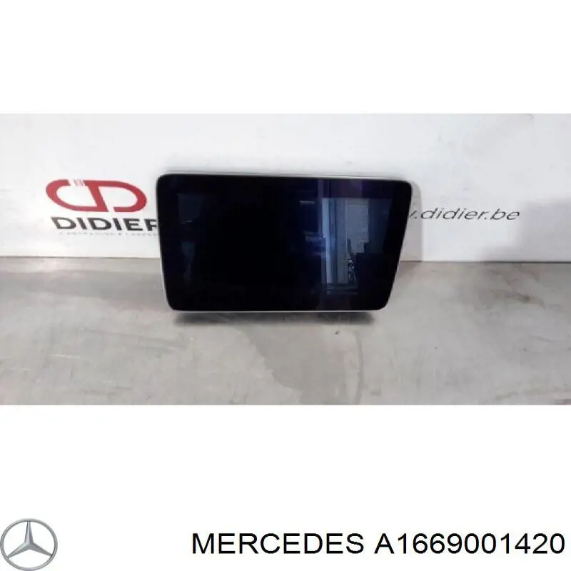 Купити A1669001420 Mercedes Дисплей багатофункціональний