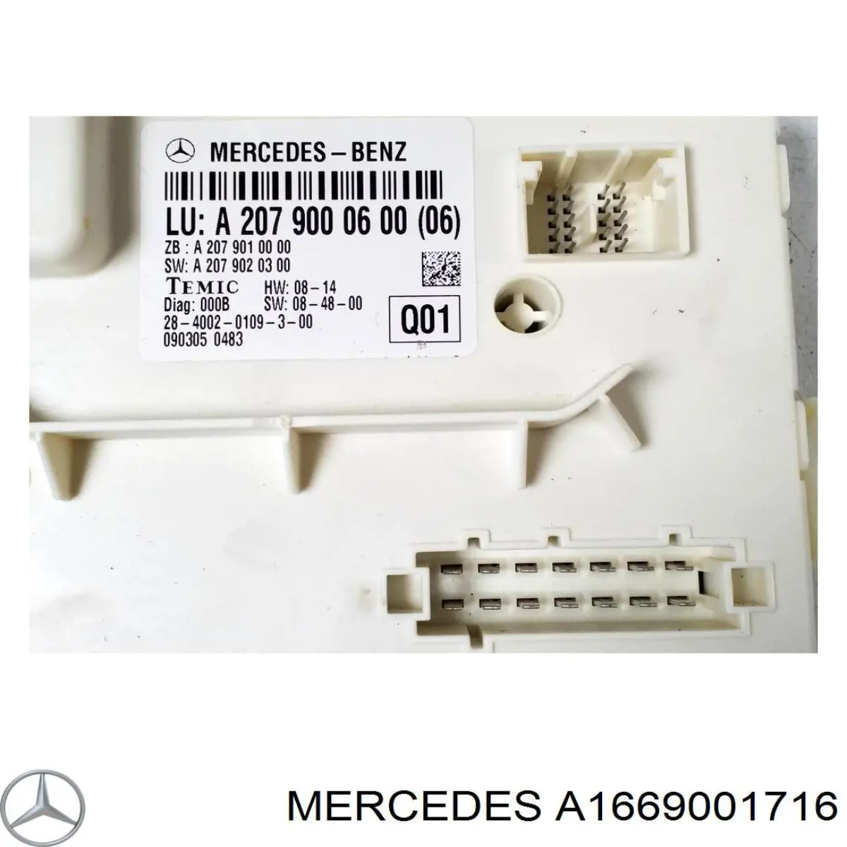  Mercedes A1669001716 ціна, від 86.34 USD