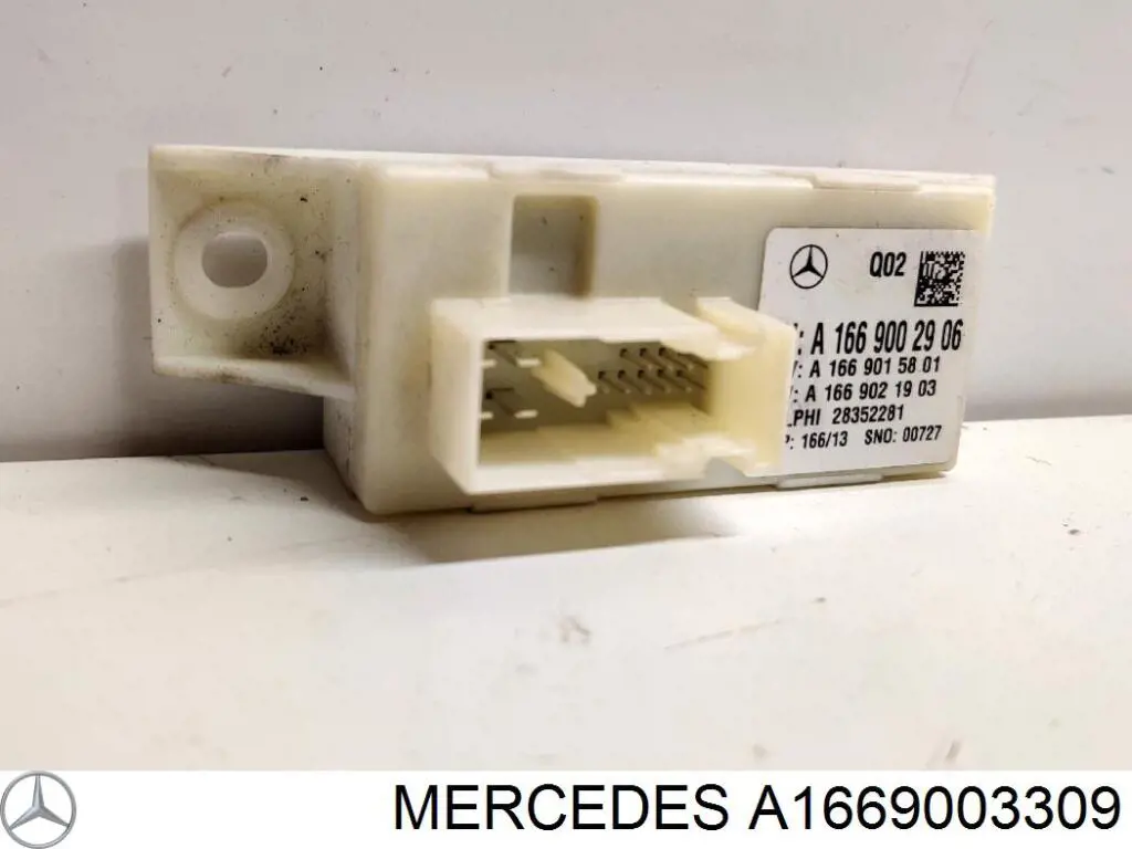 Купити A1669003309 Mercedes Модуль керування (ЕБУ) світлом фар