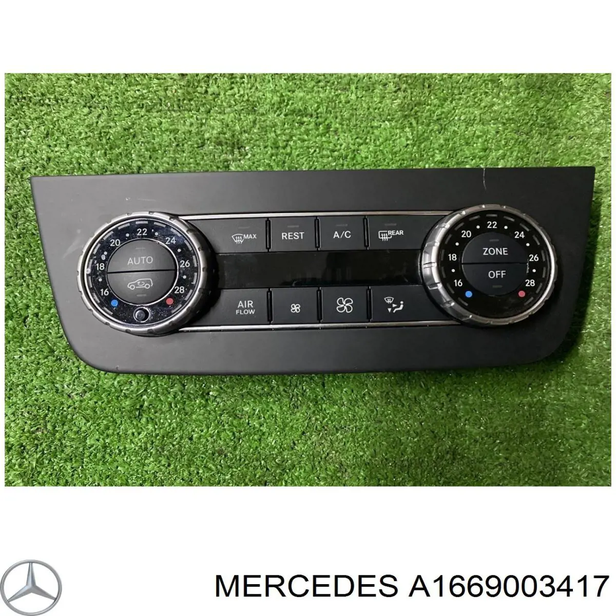 Регулятор вентилятора обігрівача Mercedes A1669003417 ціна, від 126.69 USD