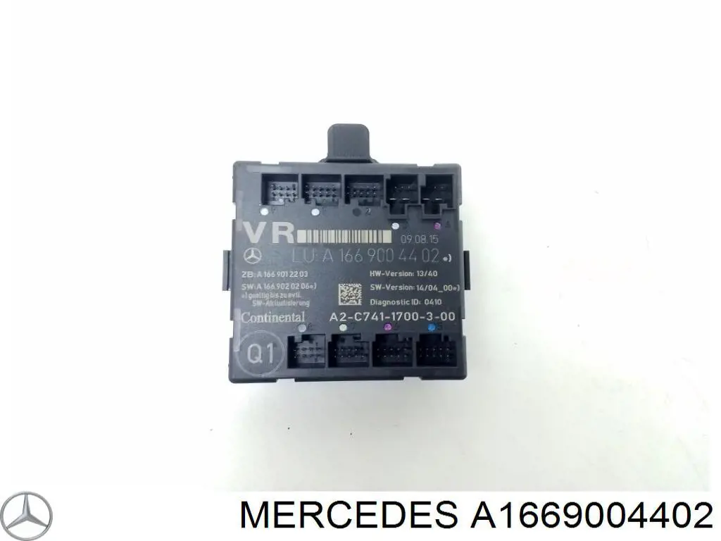 A1669004402 Mercedes Блок комфорту передніх дверей