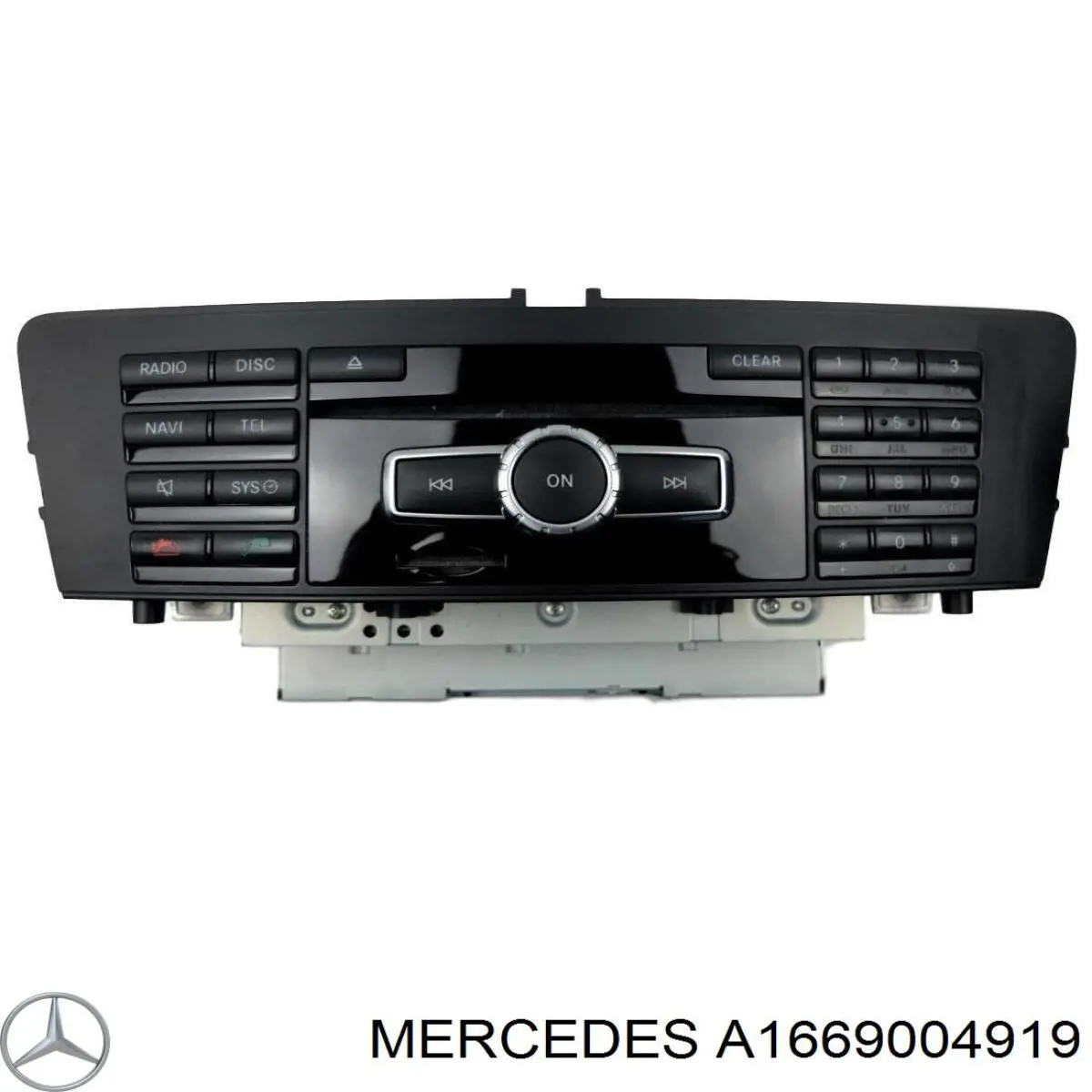 A1669004919 Mercedes Блок кнопок центральної консолі