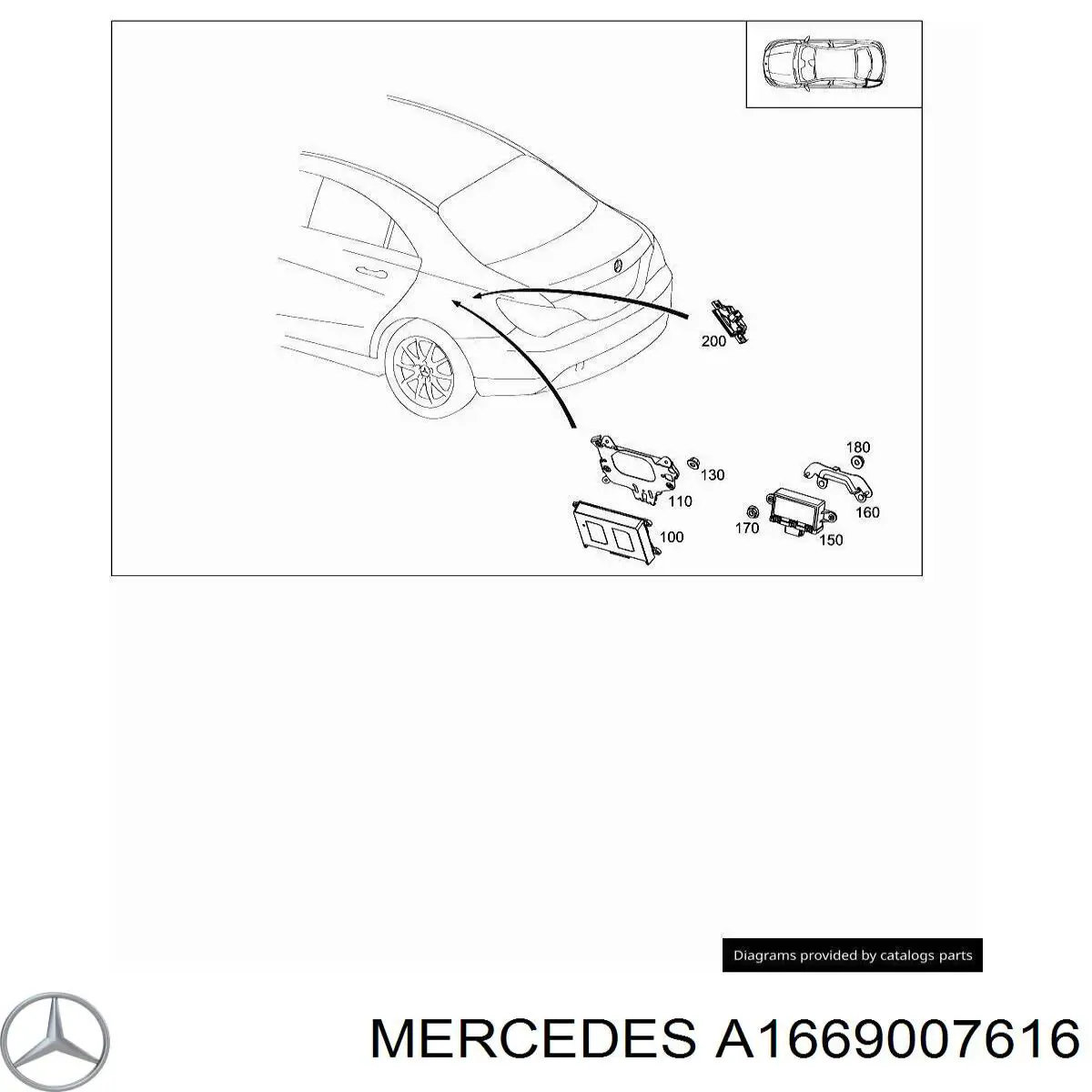 A1669007616 Mercedes 