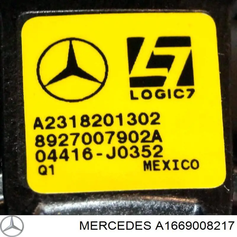  Mercedes A1669008217 ціна, від 528.12 USD