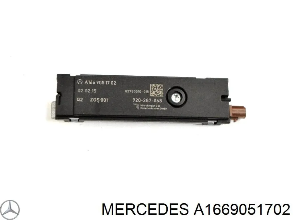Купити A1669051702 Mercedes Підсилювач сигналу антени