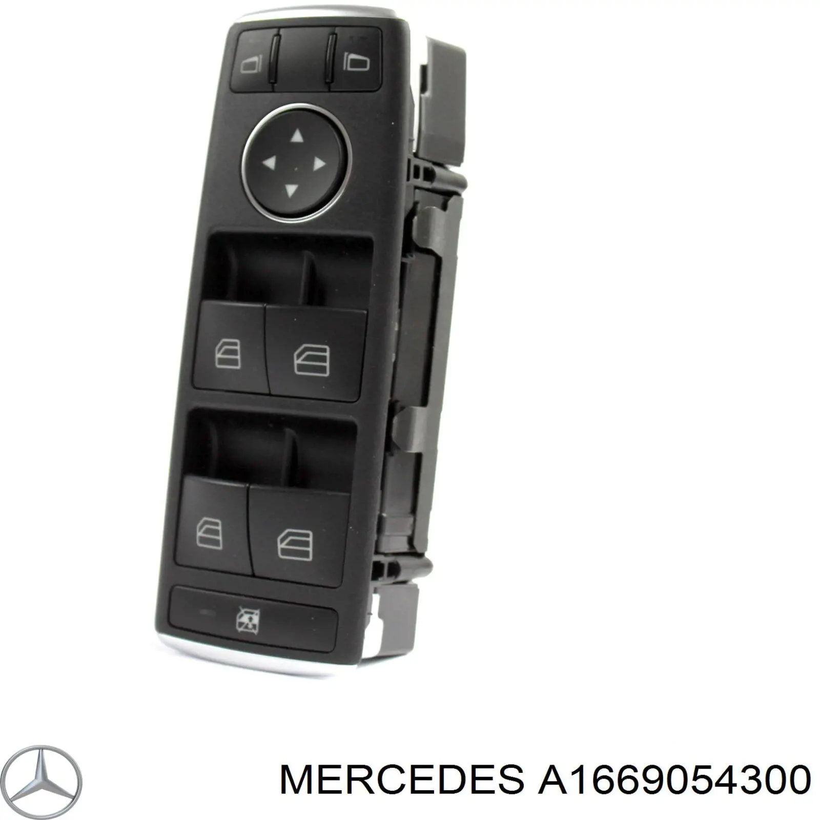 A1669054300 Mercedes кнопковий блок керування склопідіймачами передній лівий