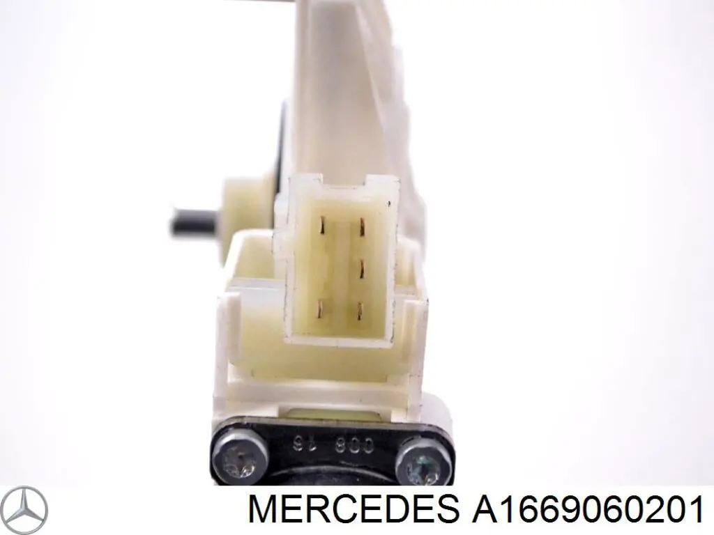 Купити A1669060201 Mercedes Двигун склопідіймача двері передньої, лівої