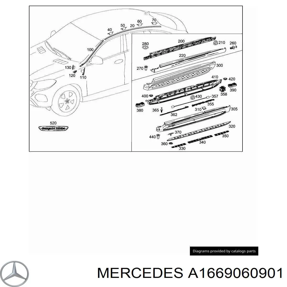  A1669060901 Mercedes