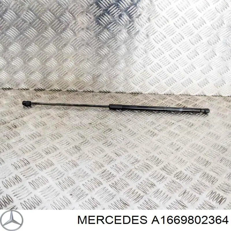 Купити A1669802364 Mercedes Амортизатор капота лівий