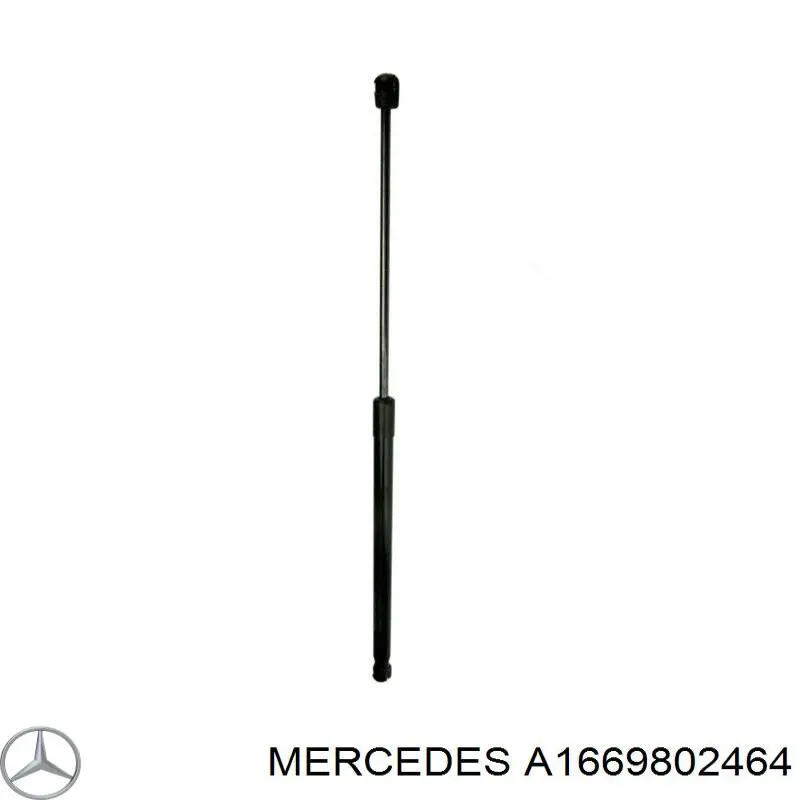 Амортизатор капота правий Mercedes A1669802464