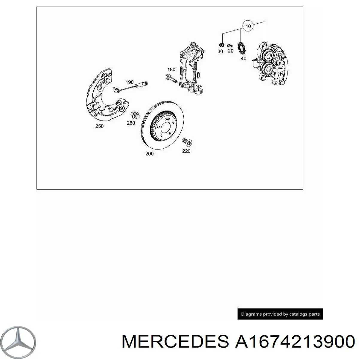  A1674213900 Mercedes