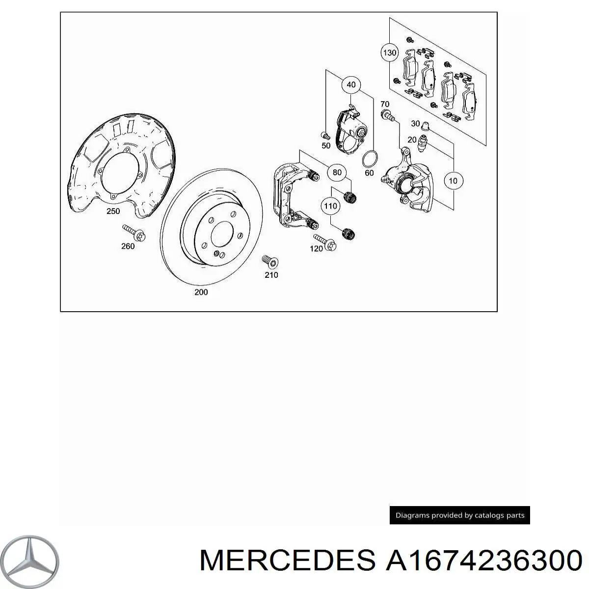 A1674236300 Mercedes 