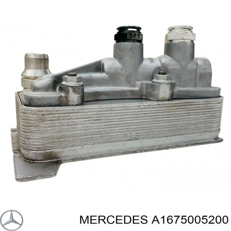 A1675005200 Mercedes Радіатор охолодження, АКПП