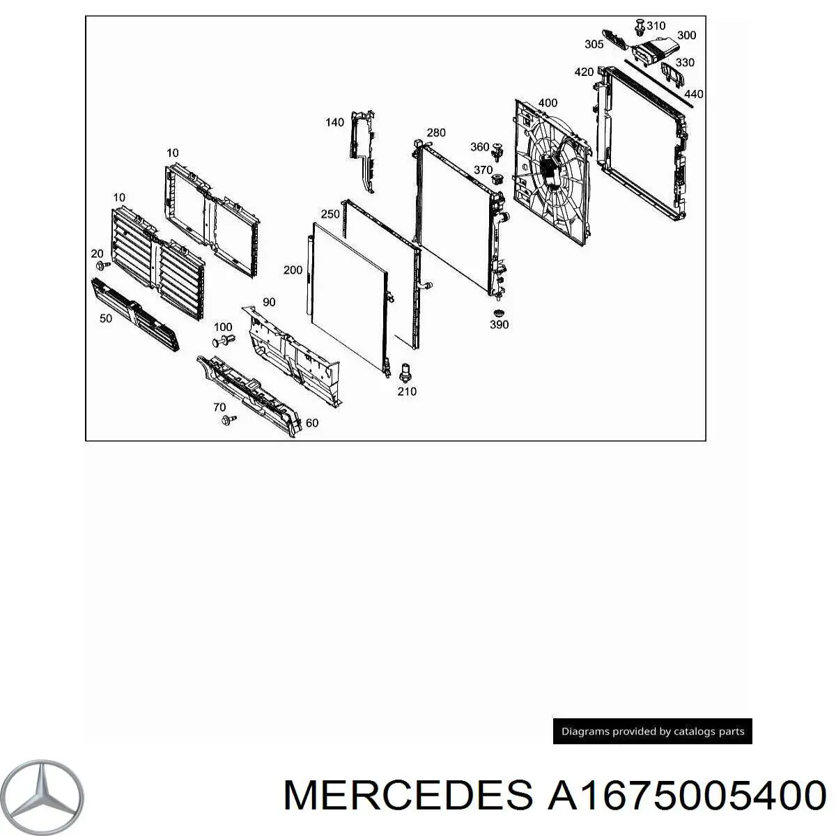 A1675005400 Mercedes 
