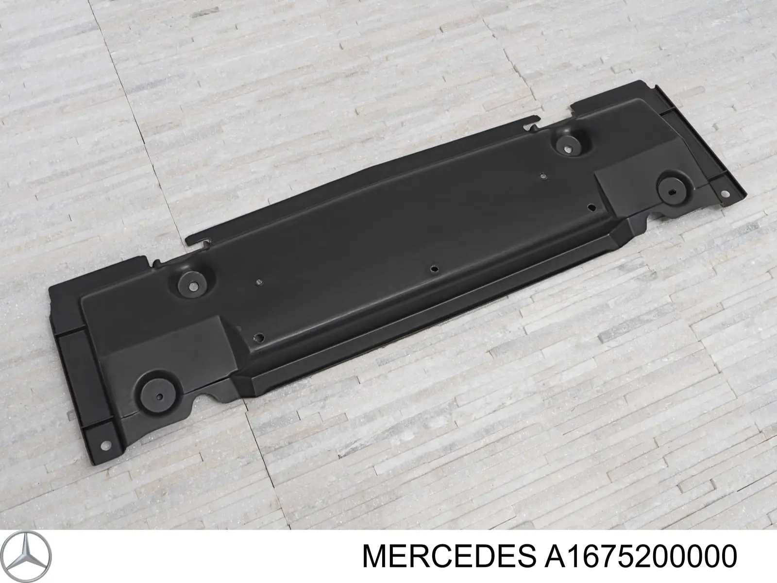 Захист бампера переднього A1675200000 Mercedes