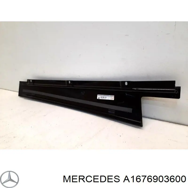 Накладка задньої двері, правої, вертикальна Mercedes A1676903600 ціна, від 36.68 USD