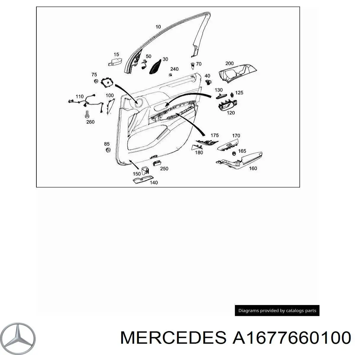  A1677660100 Mercedes