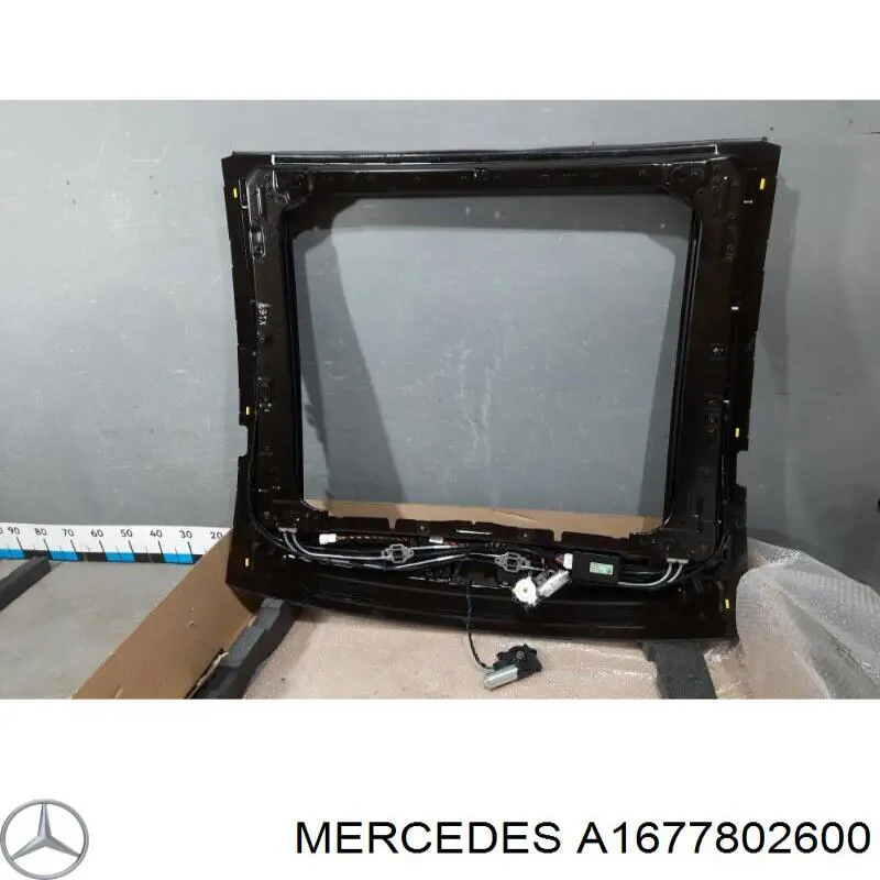 Кришка люка даху, задня Mercedes A1677802600 ціна, від 1927.25 USD