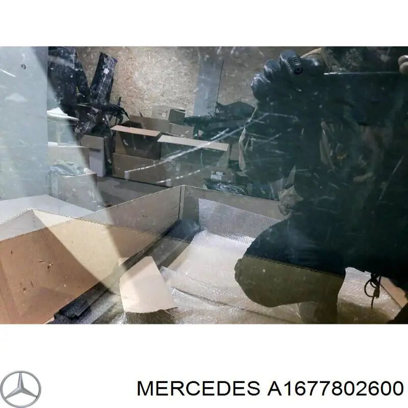 Кришка люка даху, задня A1677802600 Mercedes