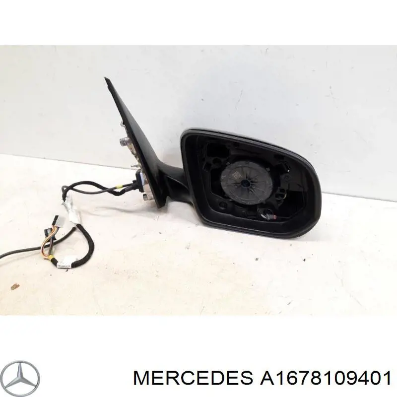 Корпус дзеркала заднього виду, правий Mercedes A1678109401 ціна, від 562.43 USD