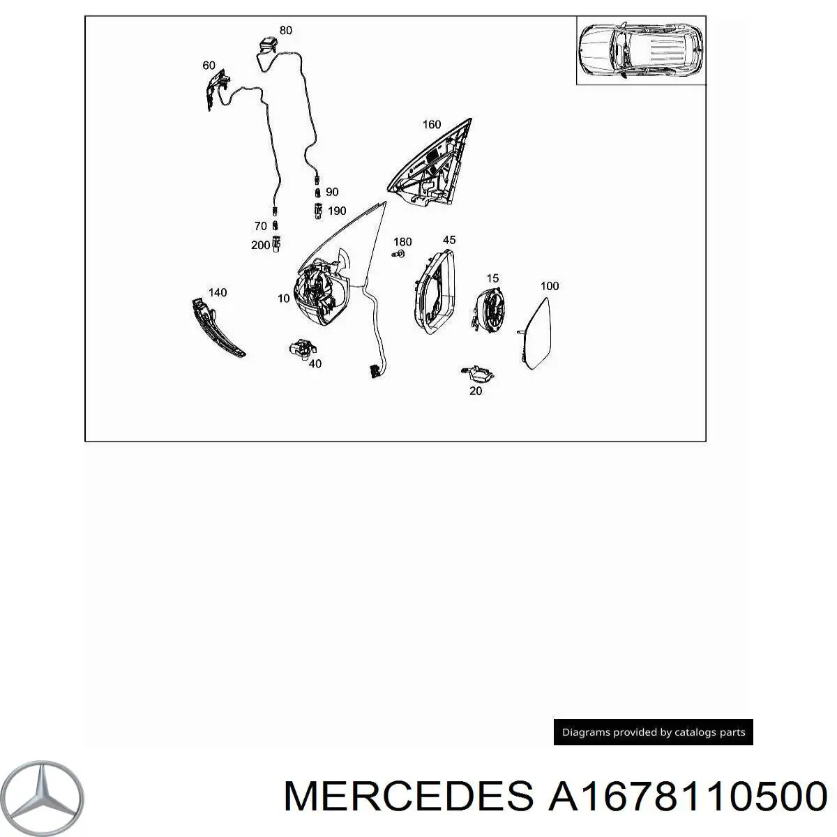  A1678110500 Mercedes