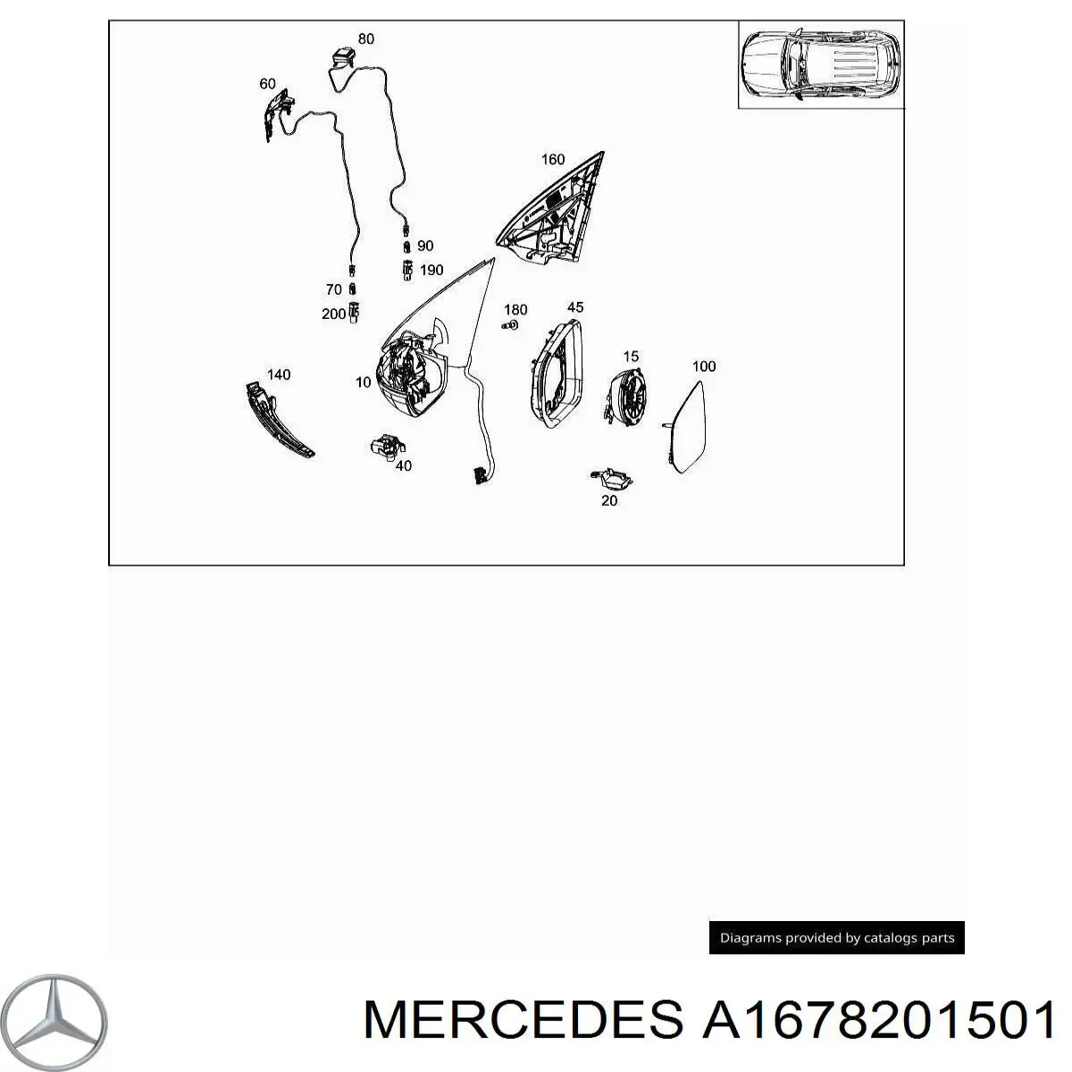 A1678201501 Mercedes 