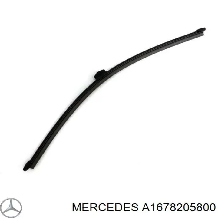 A1678205800 Mercedes Щітка склоочисника задня