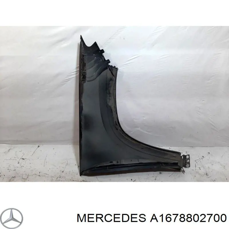 Ліве переднє крило Mercedes A1678802700 ціна, від 196.85 USD